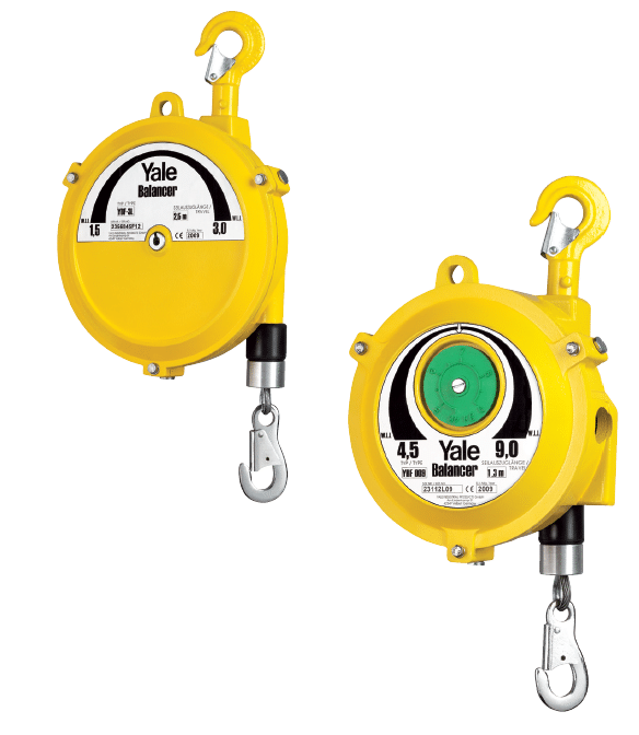 Yale YBF YBA veerbalancer voor ergonomisch en efficiënt hijswerk – Yale veerbalancer YBF / YBA